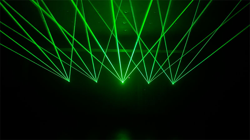 Holographic laser, disco laser, ILDA laser, or maybe 3D laser